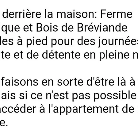 Apartment Cosy Proche Foret *