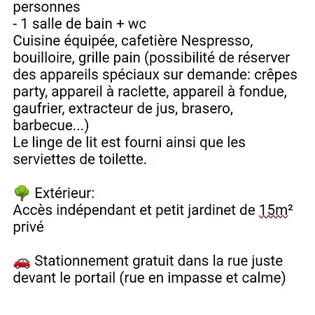 Apartment Cosy Proche Foret