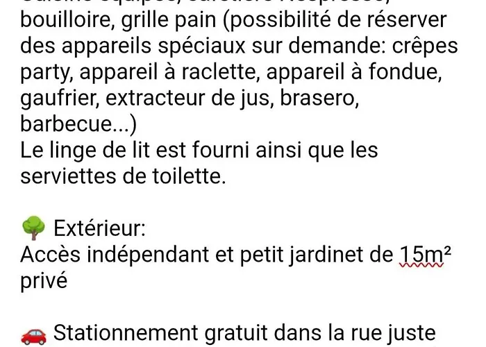 Apartman Cosy Proche Foret